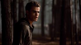 Vampire Diaries - Findet sich einer furchteinflößenden neuen Gefahr in den Wäldern gegenüber: Stafan Salvatore (Paul Wesley)... © Warner Brothers