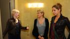 Anna und die Liebe - Haben nicht damit gerechnet, dass sie auf einer Party aufeinander treffen: (v.l.n.r.) Olivia (Kasia Borek), Anna (Jeanette Biedermann) und Nina (Maria Wedig) ... © SAT.1 Anna und die Liebe - Haben nicht damit gerechnet, dass sie auf einer Party aufeinander treffen: (v.l.n.r.) Olivia (Kasia Borek), Anna (Jeanette Biedermann) und Nina (Maria Wedig) ... © SAT.1