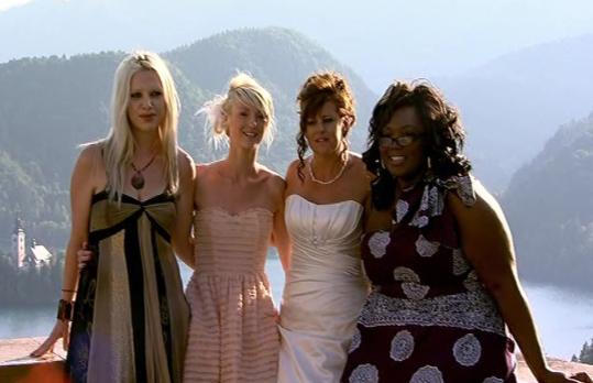 Die perfekte Hochzeit! - Wer feiert "Die perfekte Hochzeit"? Julia (2.v.r.), Tammy (l.), Stacie (2.v.l.) oder Monique (r.)? © ITV Studios Limited 2012